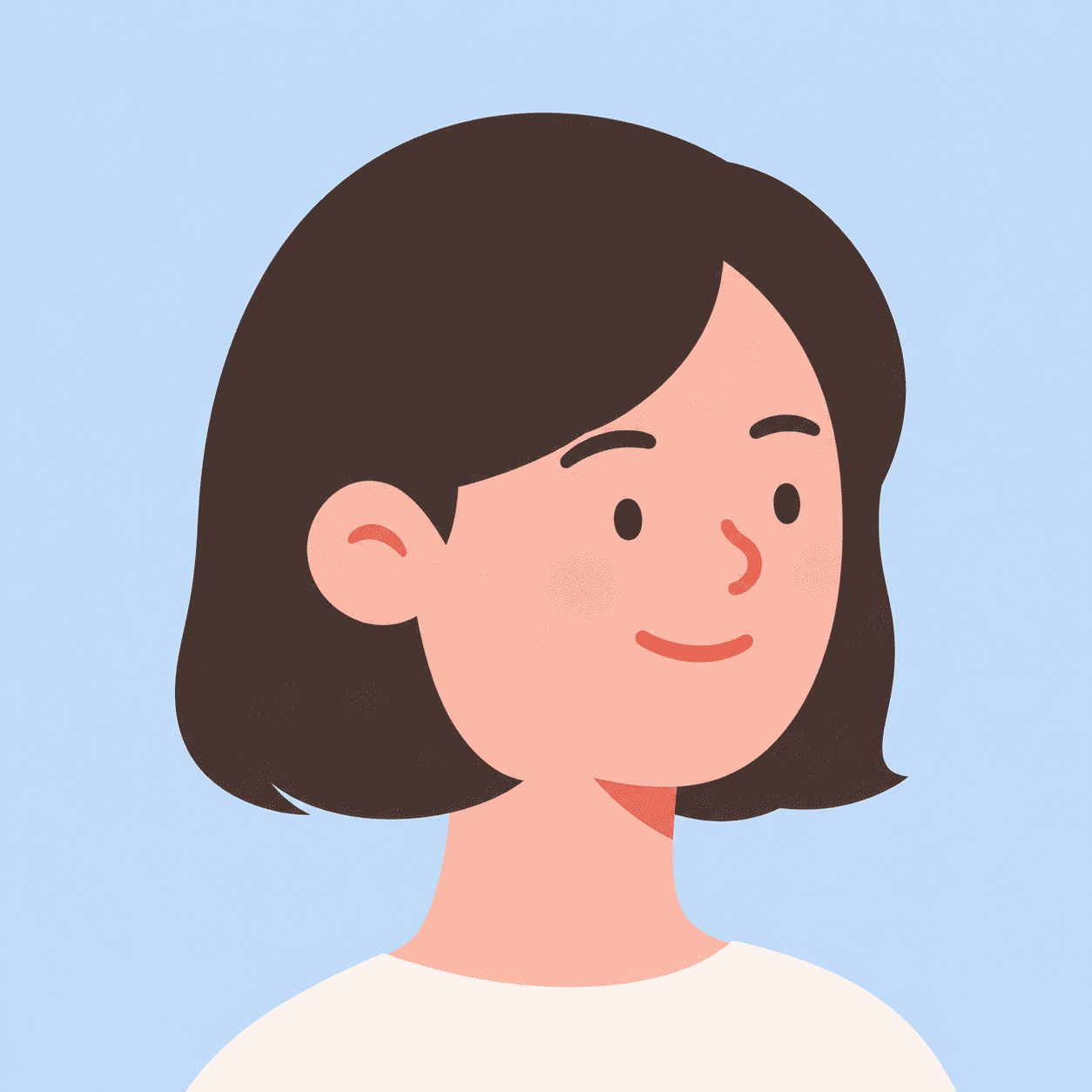 심리학과 후기 실루엣